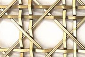 不銹鋼扁絲軋花篩網(wǎng)